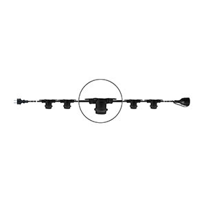 Targetti - CATENARIA GIUNTABILE E27 25W SU CAVO