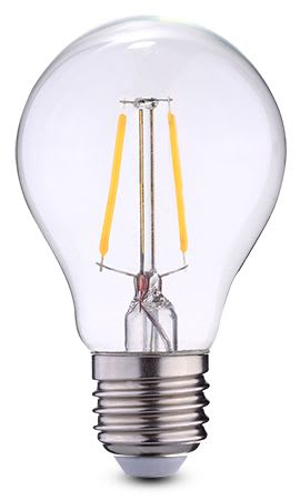 Targetti - FILAMENTO LED A60 2,5W E27 2700K TRAS