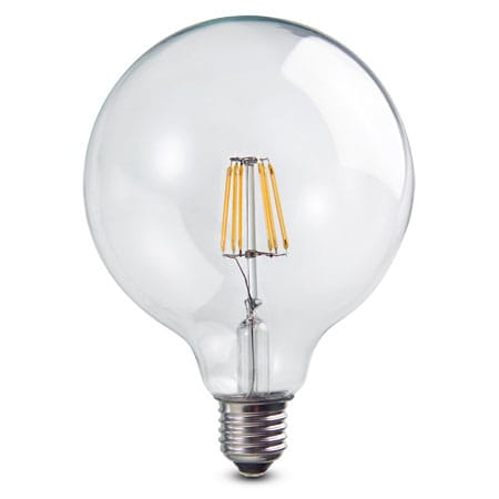Targetti - FILAMENTO GLOBO 7W E27 G125 2700K TRASP