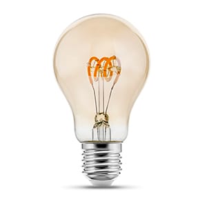 Targetti - FILAMENTO LED GOCCIA 4W E27 2200K AMBRA