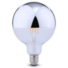 Targetti - FILAMENTO GLOBO G125 5,5W 220-240V 2700K SILVER