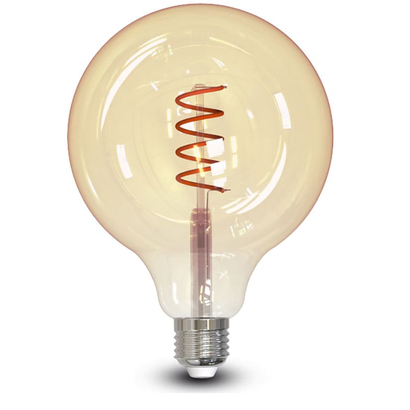 Targetti - FILAMENTO GLOBO 4W E27 G95 2200K AMBRA