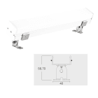 Targetti - SUPPORTI ORIENT. 35MM X MINILINI 2PZ