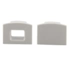 Targetti - P02B - 6 PZ TAPPI PC COLORE ARGENTO