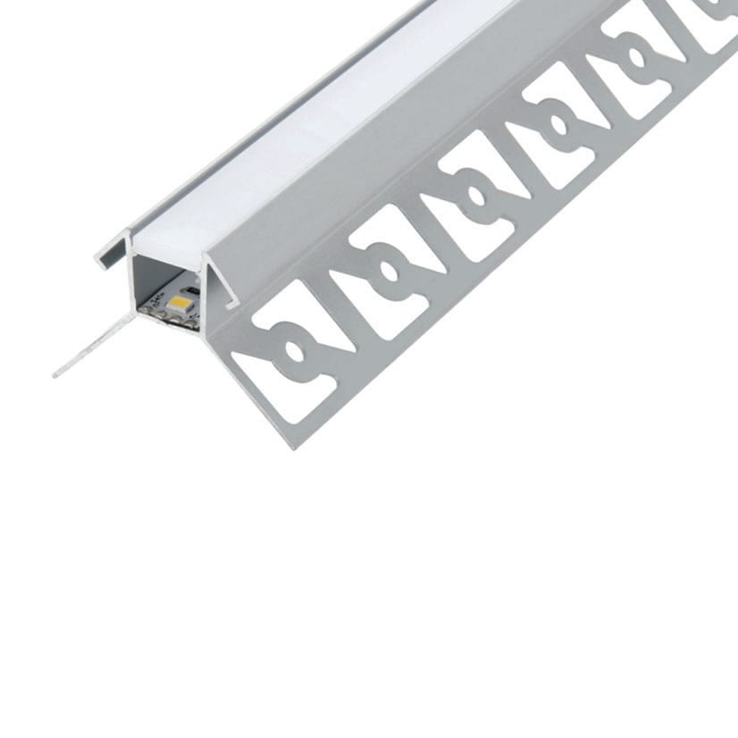 Targetti - PROFILO ALU RASABILE ANG EST C-COVER 3 M