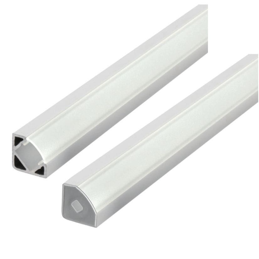 Targetti - PROFILO ALU ANGOLARE C-SCHERMO PMMA 3M