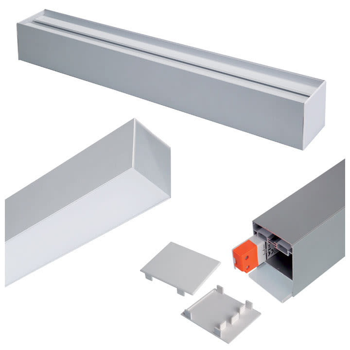 Targetti - Profilo 122cm. Sospendibile Doppia Emis.