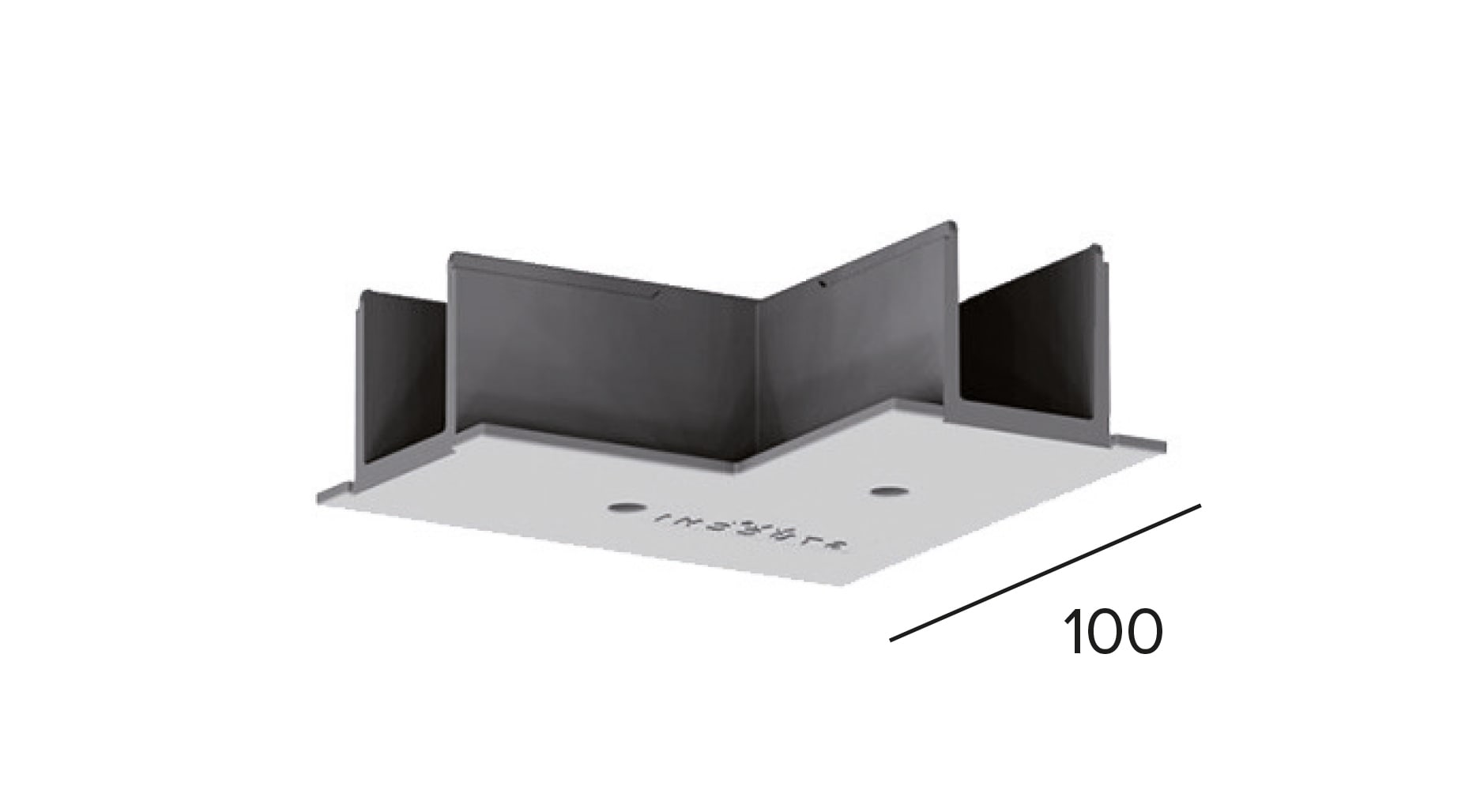 Targetti - E.PLUS RECESSED COVER L-FEED GRE