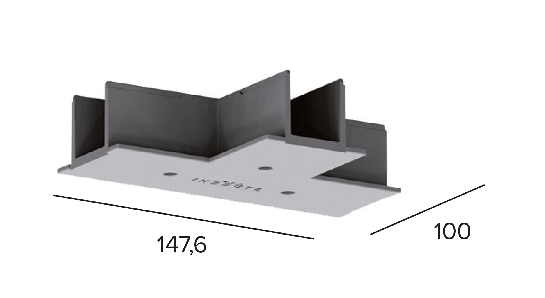 Targetti - E.PLUS RECESSED COVER T-FEED GRE
