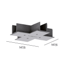 Targetti - E.PLUS RECESSED COVER X-FEED GRE