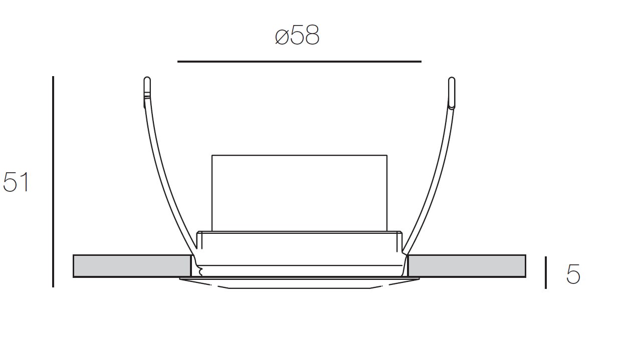 Targetti - LED.Y SPRING FOR WALL-CEIL INSTALLATION