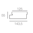Targetti - ACC MERCURE RECESS INSTALLATION LOW