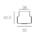 Targetti - ACC MICROMERCURE RECESS INSTALLATION