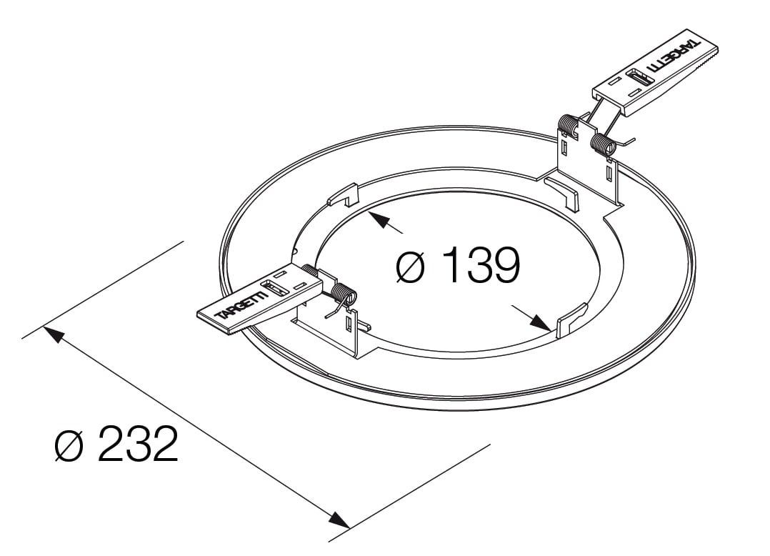 Targetti - ACC KIT RETROFIT CCTLED