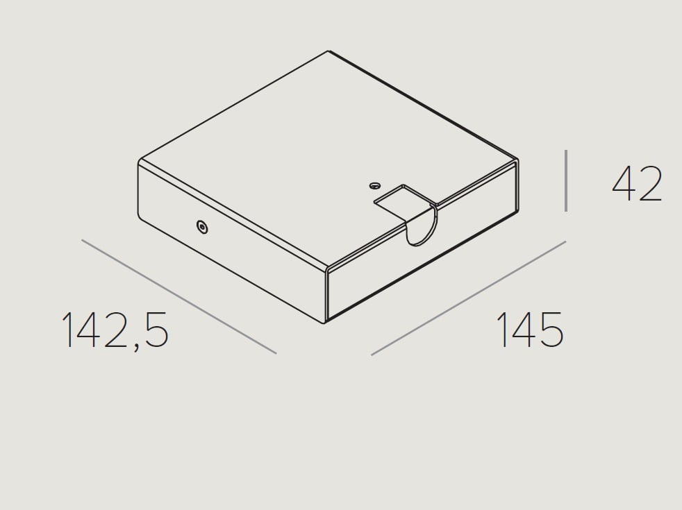 Targetti - CORO ACCESSORY SURFACE MOUNTING BASE DRI