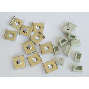 Targetti - KIT PROFILO APPOGGIO 10Tappi+10Attacchi