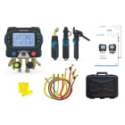 Sauermann - Kit manifold 4 voies Si-RM450-6 avec sondes température, vacuomètre, flexibles