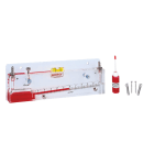 Sauermann - Manomètre à colonne inclinée type TX50 E6 Echelle : 50-0-50 Pa