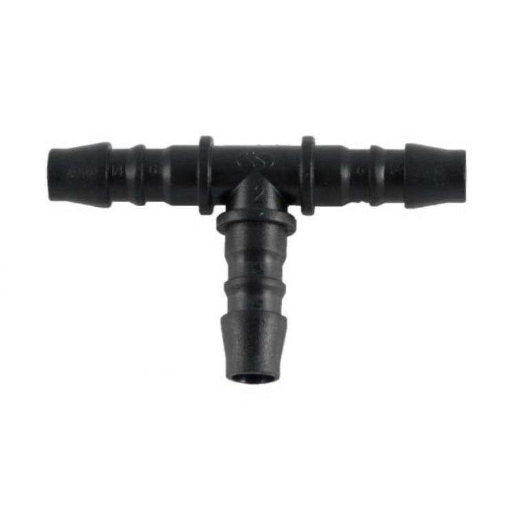 Sauermann - Connecteur en T Ø 6 mm (1/4) - Lot de 5 pcs