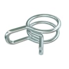 Sauermann - Collier de serrage double fil pour tube renforcé Ø 10 mm - Lot de 25 pcs