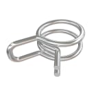 Sauermann - Collier de serrage double fil pour tube clair  Ø 10 mm - Lot de 25 pcs