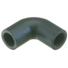 Sauermann - Adaptateur caoutchouc coudé 90° Ø 16 mm, 35 mm x 35 mm - Lot de 3 pcs