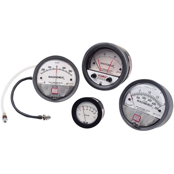 Sauermann - Manomètre à aiguille MAGNEHELIC 2000-60 diamètre 121. Echelle : 0-60 Pa