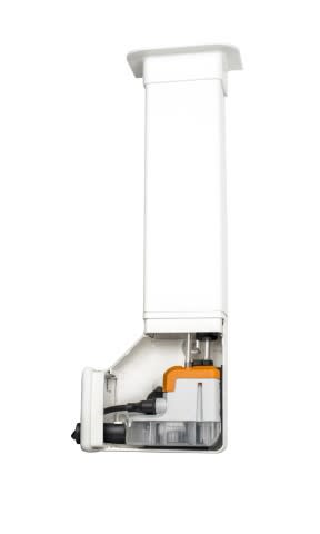 Sauermann Industrie - Kit pompe d'angle en goulotte Delta pack 80x60 BLANC
