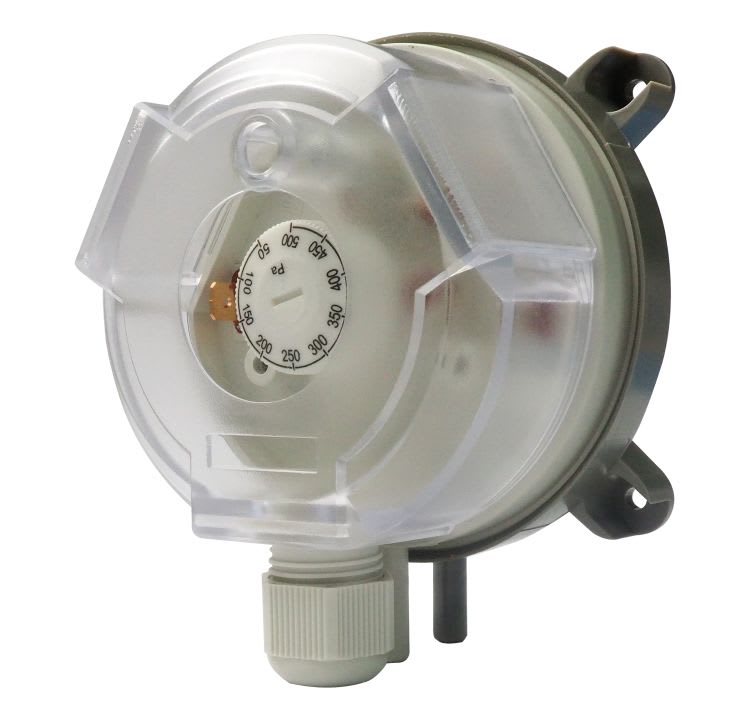 Sauermann - Pressostat différentiel Si-DPMS-2 (50-500Pa) avec tube et 2 prises de pression
