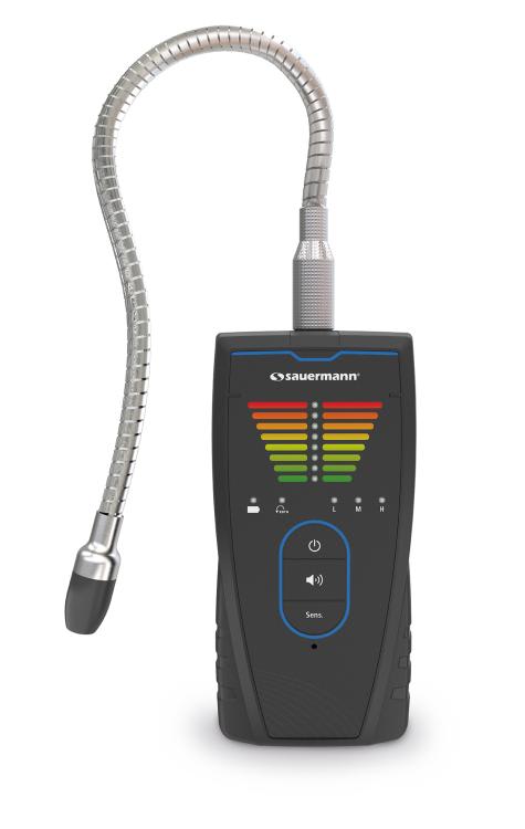 Sauermann - Détecteur de fuite de gaz réfrigérants Si-RD3 avec sonde flexible 300mm