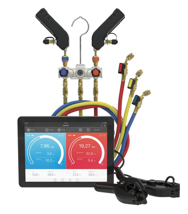 Sauermann - Manifold NUMERIQUE combiné Si-RM13 : sondes intelligentes et by-pass 2 voies