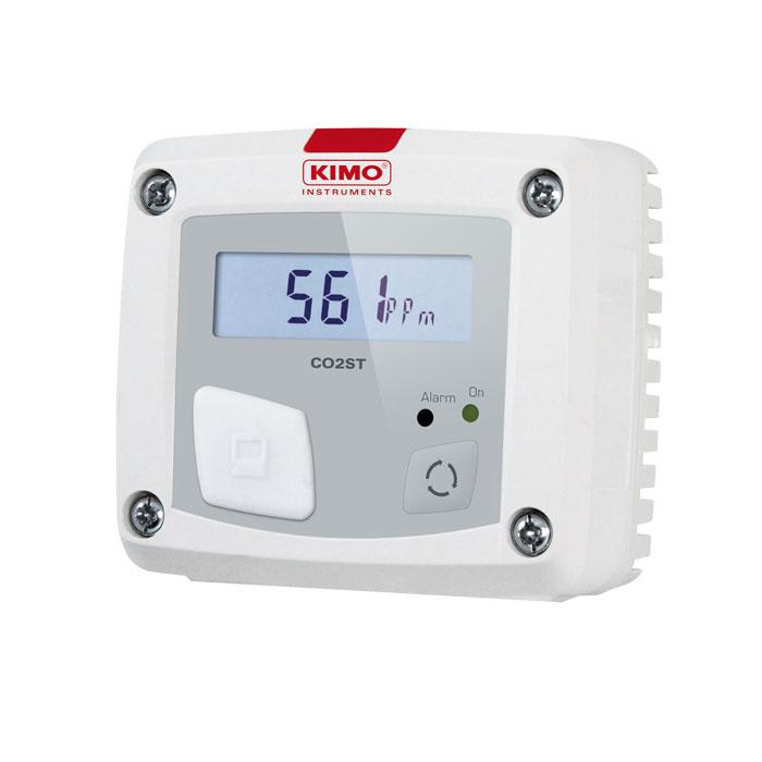 Sauermann - CO2stat type CO2ST-S avec afficheur et sortie 1 relais. Alimentation 24Vdc/Vac