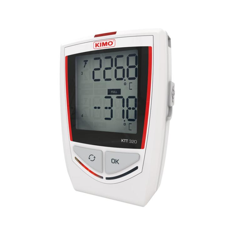 Sauermann - Enregistreur de Température KTT-320 avec 4 entrées pour sondes Thermocouple