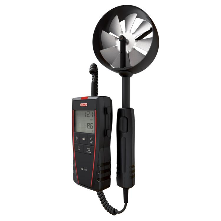 Sauermann - Thermo-Anémomètre LV110S avec hélice ø100mm