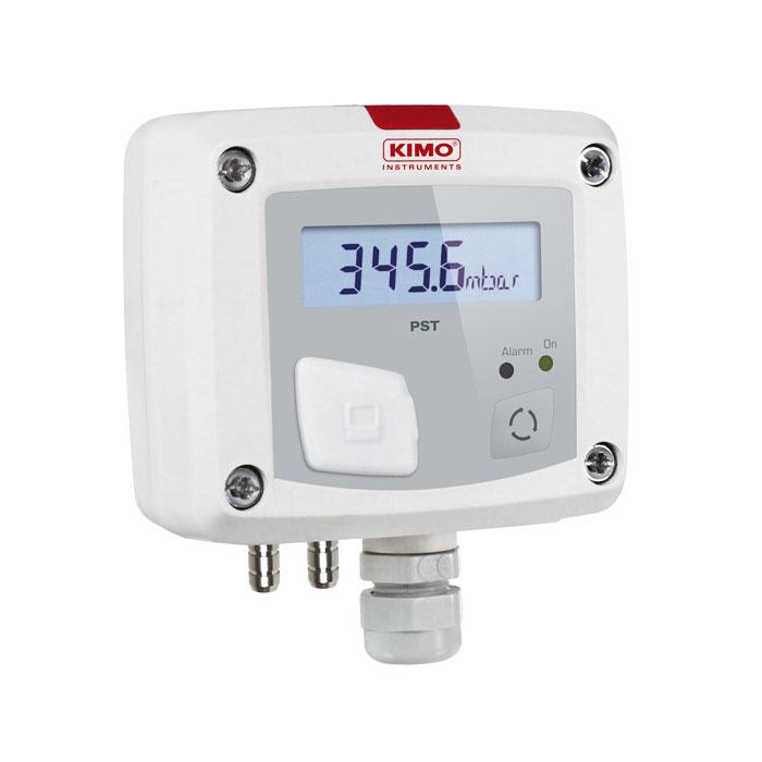 Sauermann - Pressostat PST-12 ±1000Pa, afficheur, 1 relais, alimentation 24 Vdc / Vac