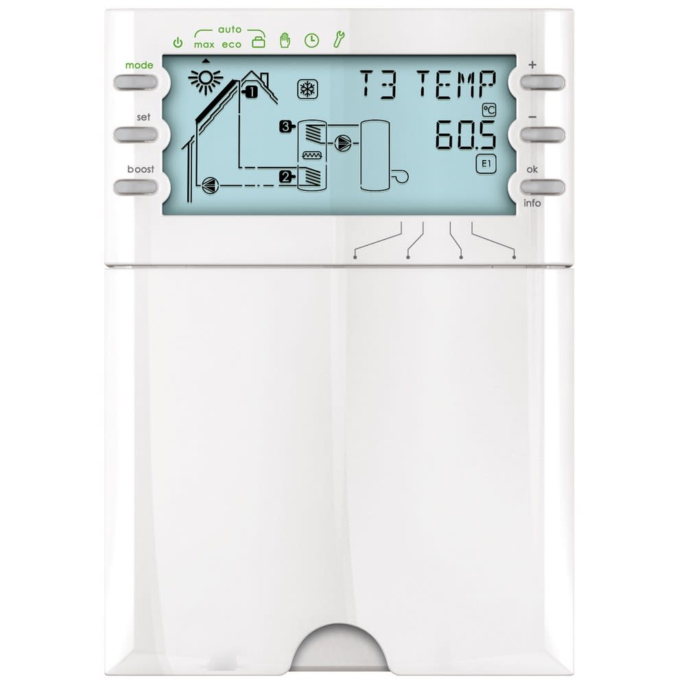 Thermador - REGULATION SOLAIRE 13 PROGRAMMES CODE USINE : STASR001THEA