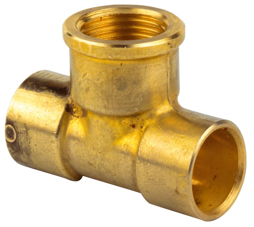 Thermador - Té 130GC à souder 15-F 1/2 - 15Raccord LAITON à souder