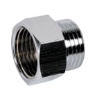 Thermador - Mamelon égal Chromé 246E 1/2"MFRaccord Laiton Chromé à visser