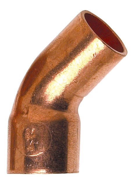 Thermador - Courbe 45° 5040 Cu-MF Ø15à souder sur tube Cuivre