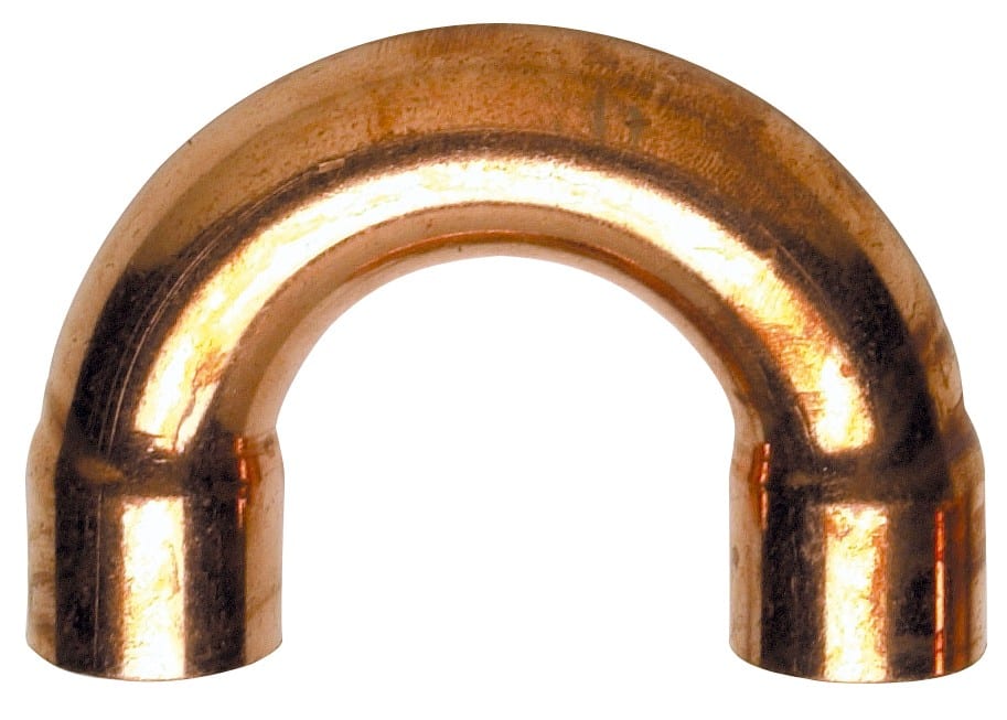 Thermador - Courbe Double Grand Rayon Cu-FF Ø10à souder sur tube Cuivre