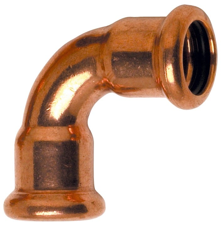 Thermador - Courbe 90° FF 6002A Cu à sertir Ø35 pour tube Cuivre Chauff. & Sanitaire