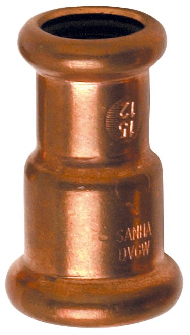Thermador - Manchon Réduit Cu 6240 à sertir Ø14-12 pour tube Cuivre Chauff. & Sanitaire
