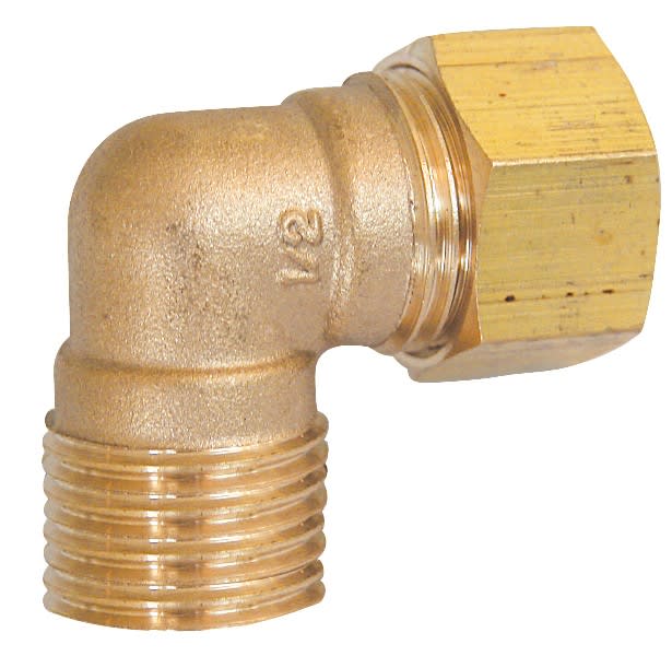 Thermador - Raccord BICONE Coude 707B - M 1 - 22pour tube Cuivre