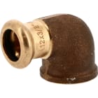 Thermador - Coude 90° laiton à sertir 8090G Ø28-1"F pour tube Cuivre Chauff. & Sanitaire