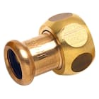 Thermador - Union 2 Pièces à sertir 8359G Ø28-1 1/4 laiton tube Cuivre Chauff. & Sanitaire