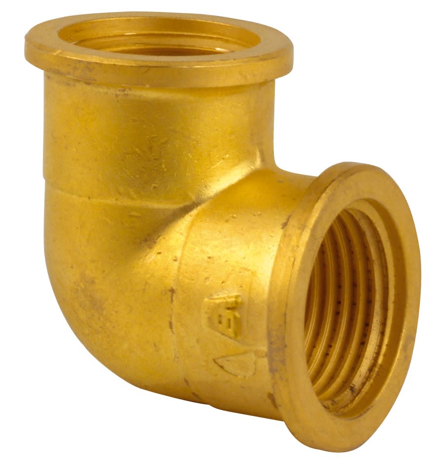 Thermador - Coude égal 90G 1"1/4F. Raccord laiton à visser