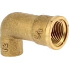 Thermador - Coude 90GC - CU12 1/2"F modèle longRaccord LAITON Fer Cuivre