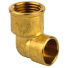 Thermador - Coude 90GC - CU 16 -F 1/2Raccord LAITON Fer Cuivre