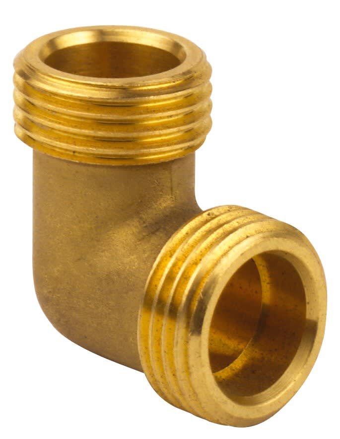 Thermador - Coude égal 94G 1/4" MâleRaccord LAITON à visser