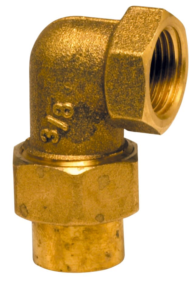 Thermador - Union coudé à souder 96GCU Ø18 - 3/4"FRaccord LAITON Fer Cuivre